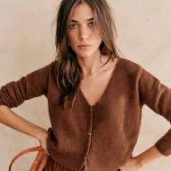 Sezane 'Barry' in Brun NWT - Picture 4 of 7